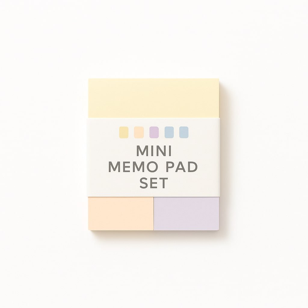 Mini Memo Pad Set